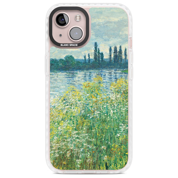 Banks Of The Seine By Claude Monet