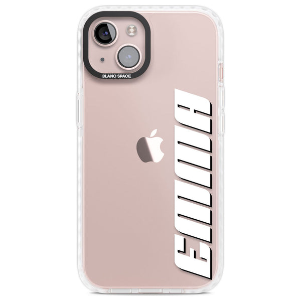 Personalised Vertical Bold Name
