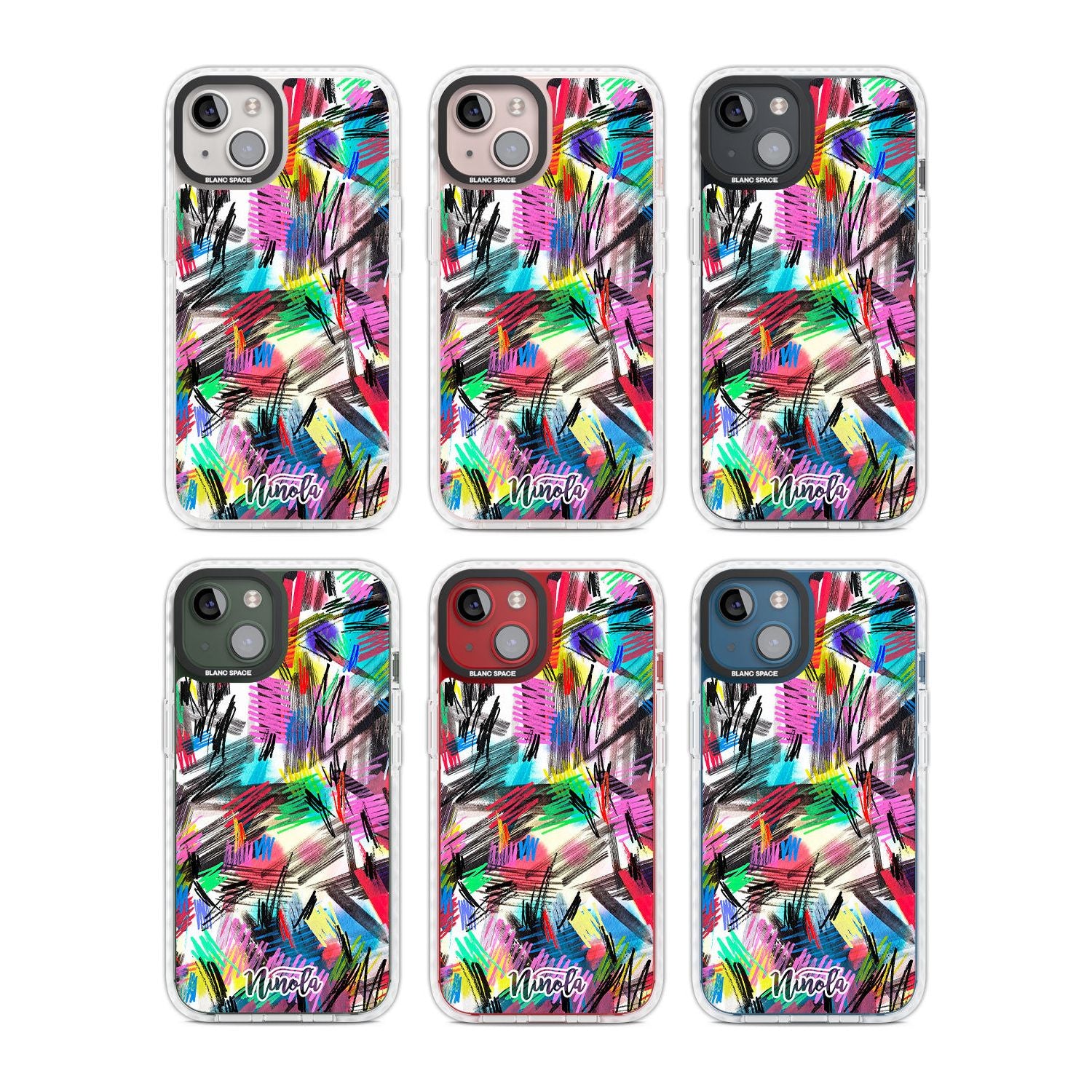 Wild Strokes Rainbow