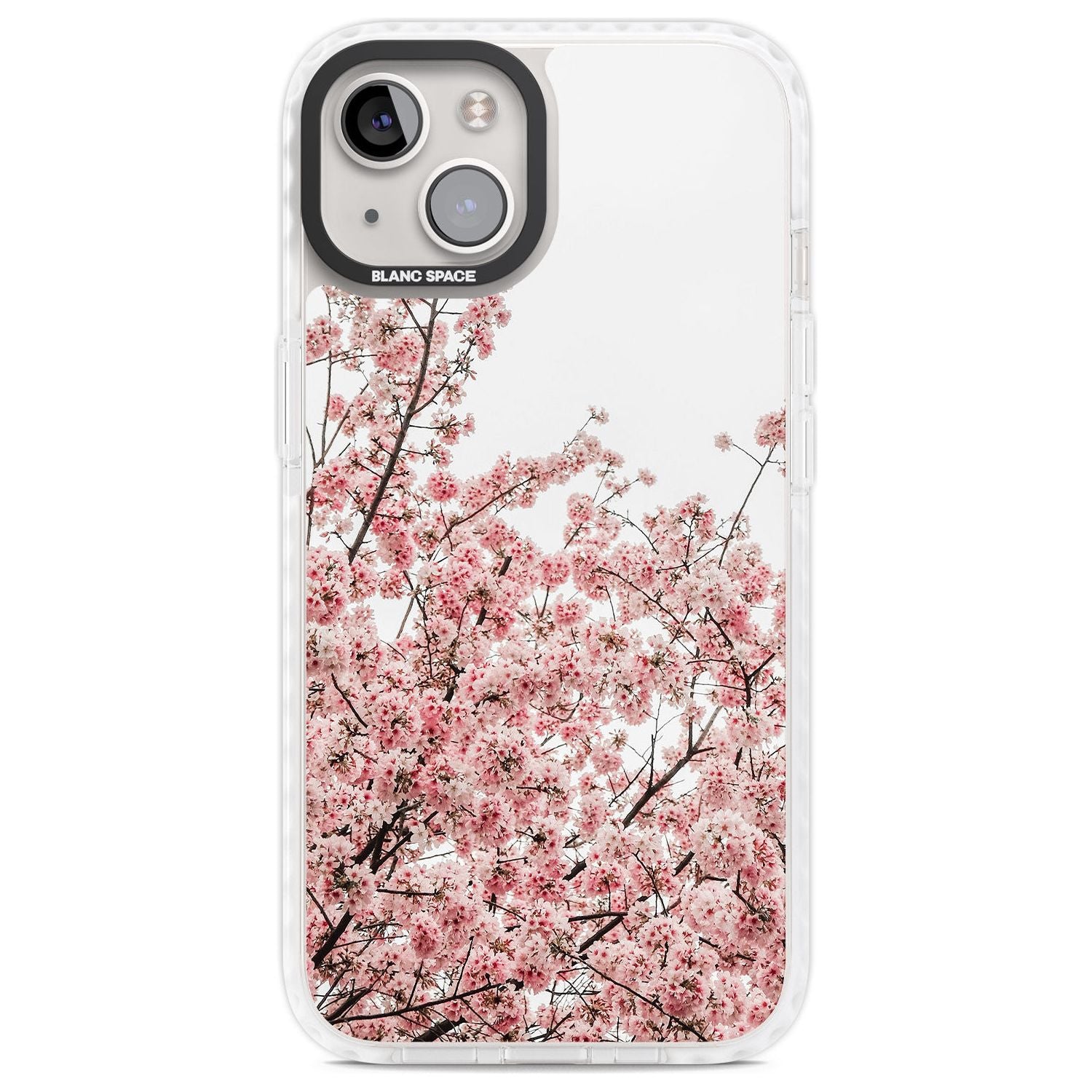 Cherry Blossoms - Real Floral Photographs Phone Case iPhone 13 / Impact Case,iPhone 14 / Impact Case,iPhone 15 Plus / Impact Case,iPhone 15 / Impact Case Blanc Space