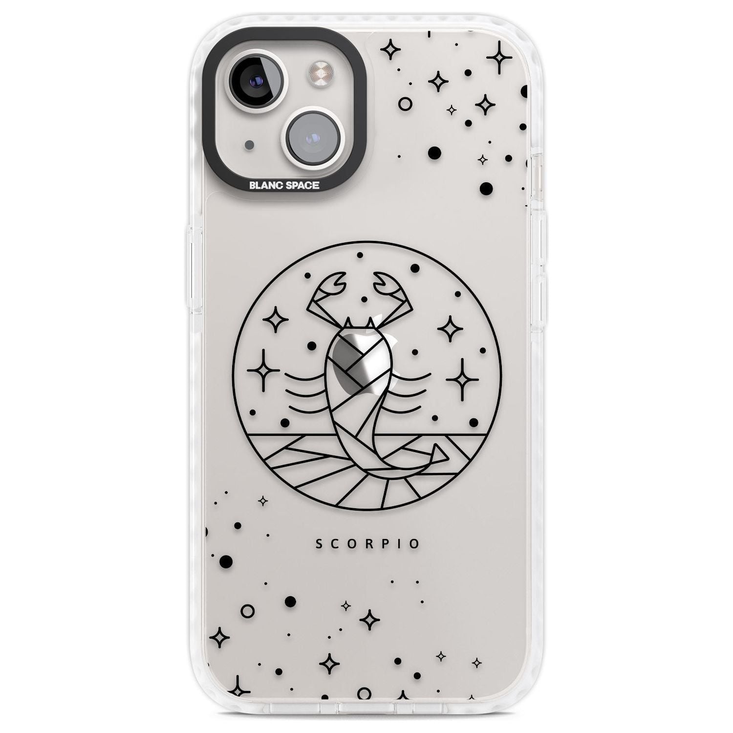 Scorpio Emblem Cosmic Design