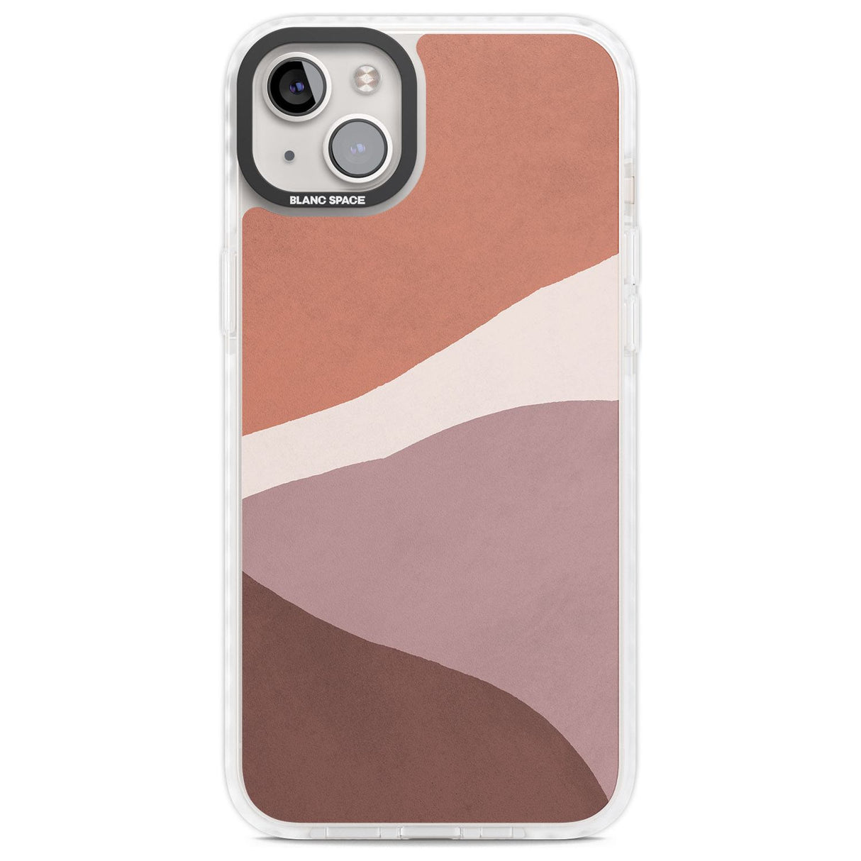 Lush Abstract Watercolour Design #2 Phone Case iPhone 14 Plus / Impact Case Blanc Space