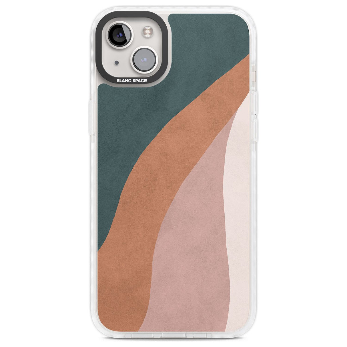 Lush Abstract Watercolour: Design #7 Phone Case iPhone 14 Plus / Impact Case Blanc Space