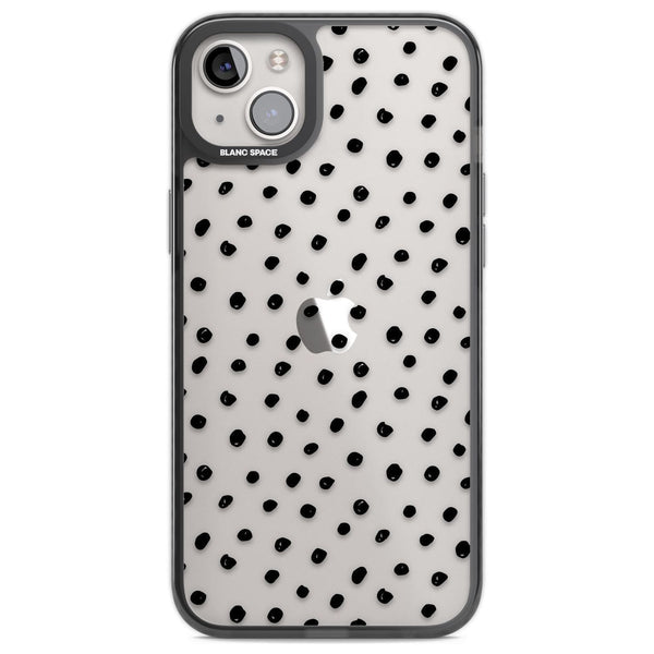 Messy Black Dot Pattern