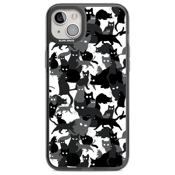 Black & White Cat Camouflage