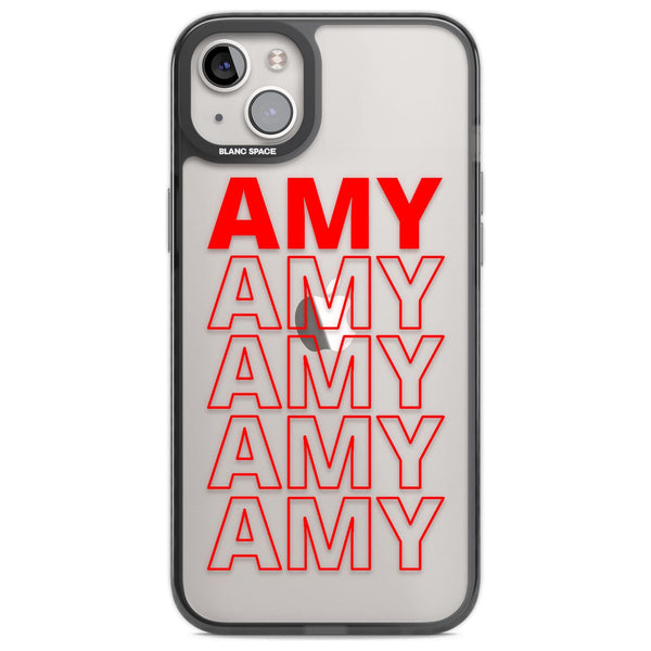 Personalised Bold Name Repeat