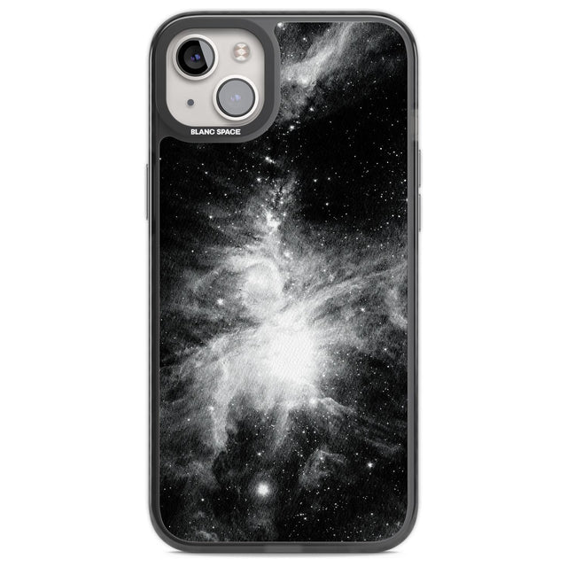 Galaxy Stripe Phone Case iPhone 14 Plus / Black Impact Case Blanc Space