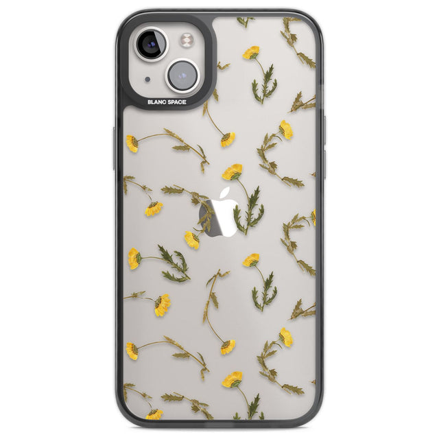 Long Stemmed Wildflowers - Dried Flower-Inspired Phone Case iPhone 14 Plus / Black Impact Case Blanc Space