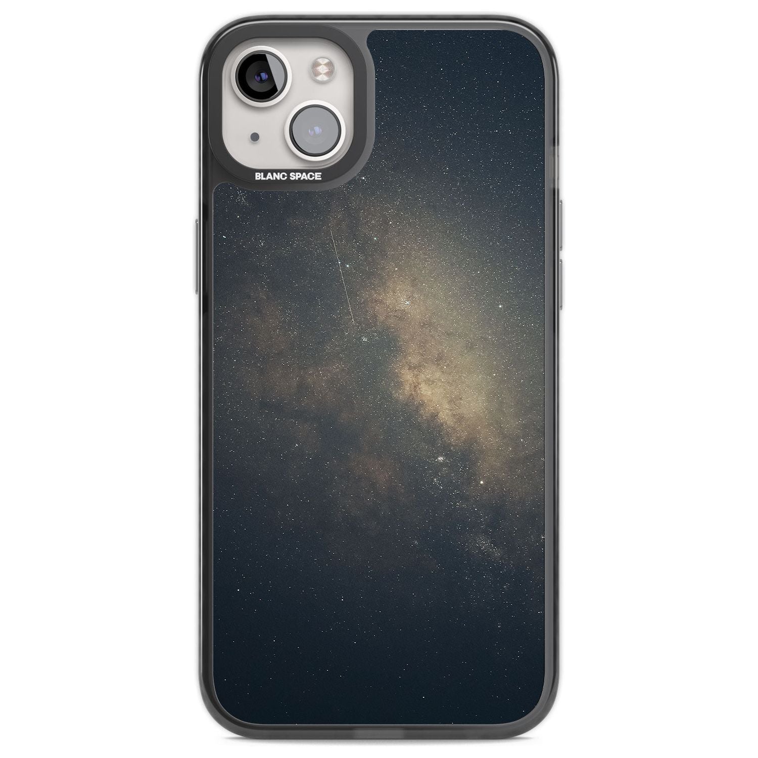 Night Sky Phone Case iPhone 14 Plus / Black Impact Case Blanc Space