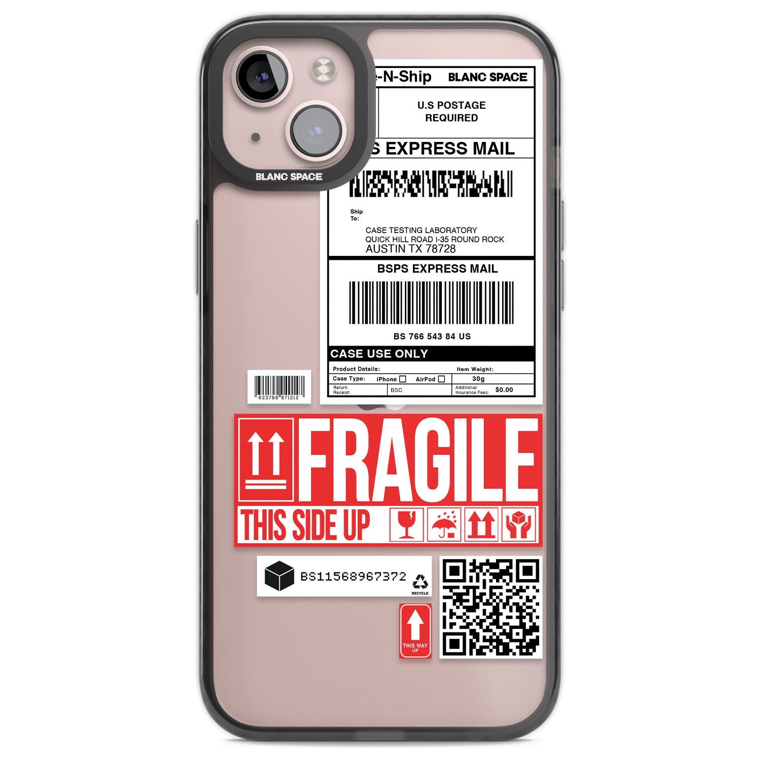 Shipping LabelPhone Case for iPhone 14 Plus