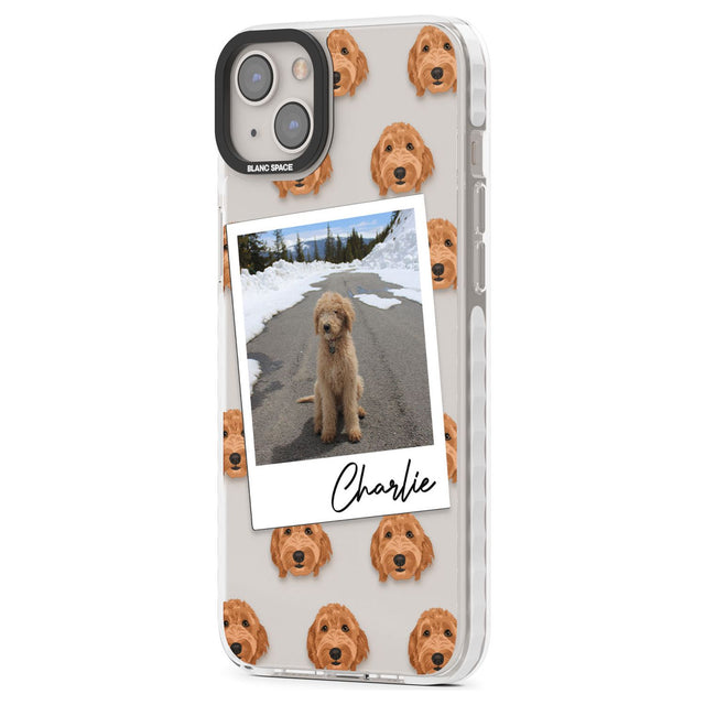 Personalised Personalised Golden Doodle - Dog PhotoPhone Case for iPhone 14 Plus