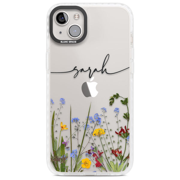 Personalised Wildflower Script