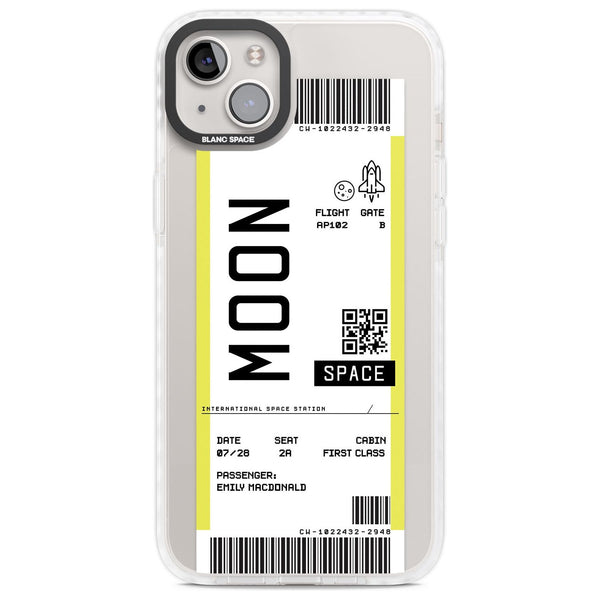 Personalised Moon Travel Ticket