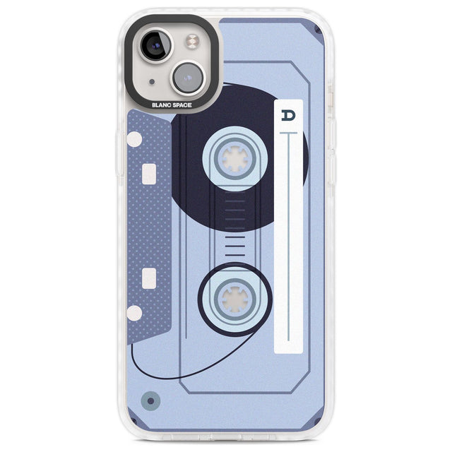 Personalised Industrial Mixtape Custom Phone Case iPhone 14 Plus / Impact Case Blanc Space
