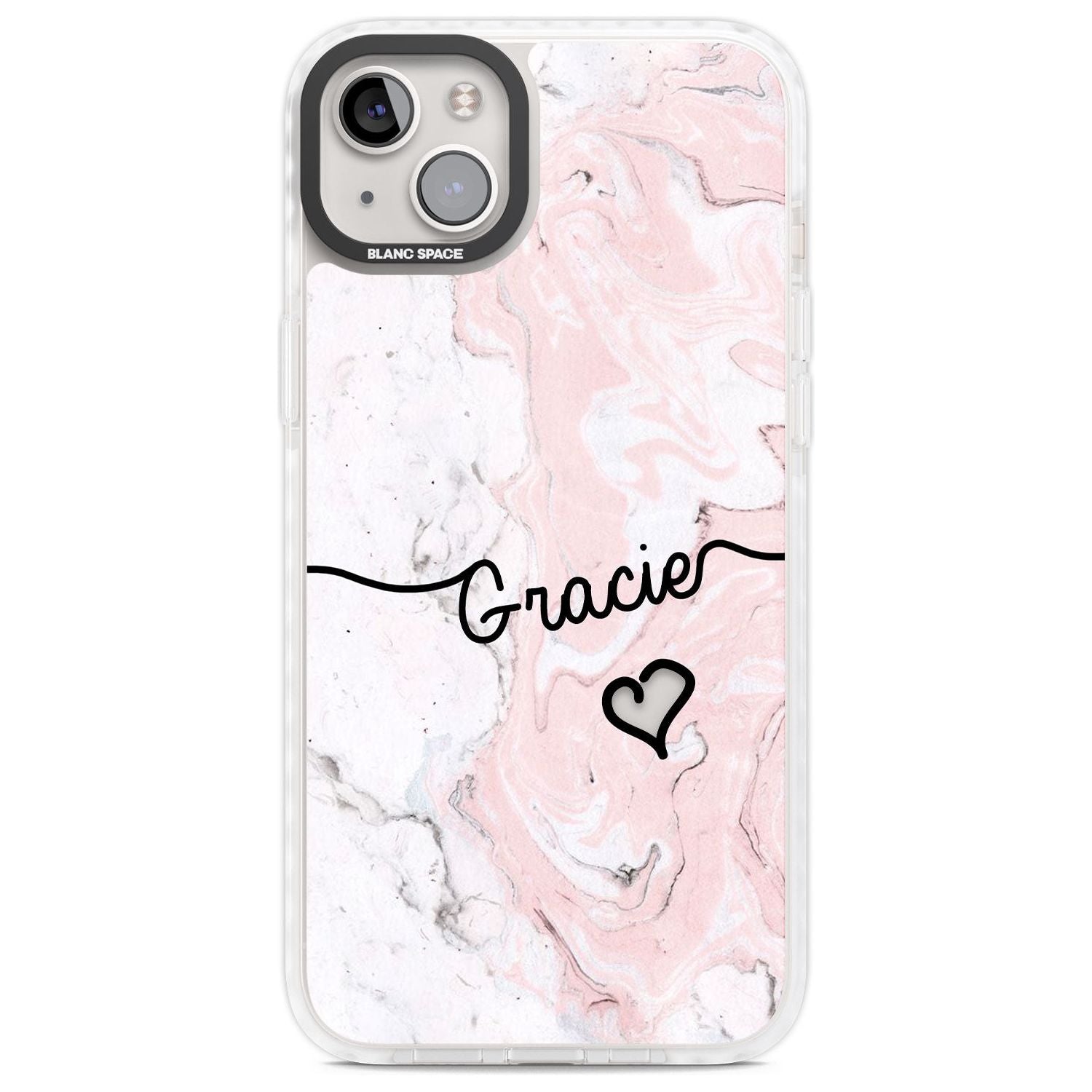 Personalised Pink Marble
