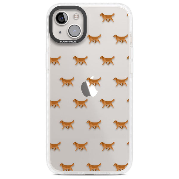 Golden Retriever Dog Pattern Clear