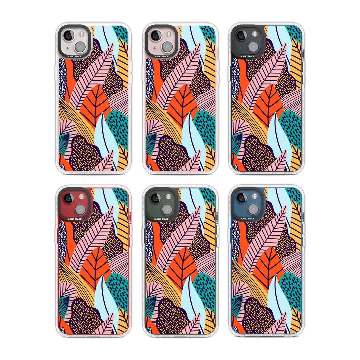 Abstract LeavesPhone Case for iPhone 14 Plus