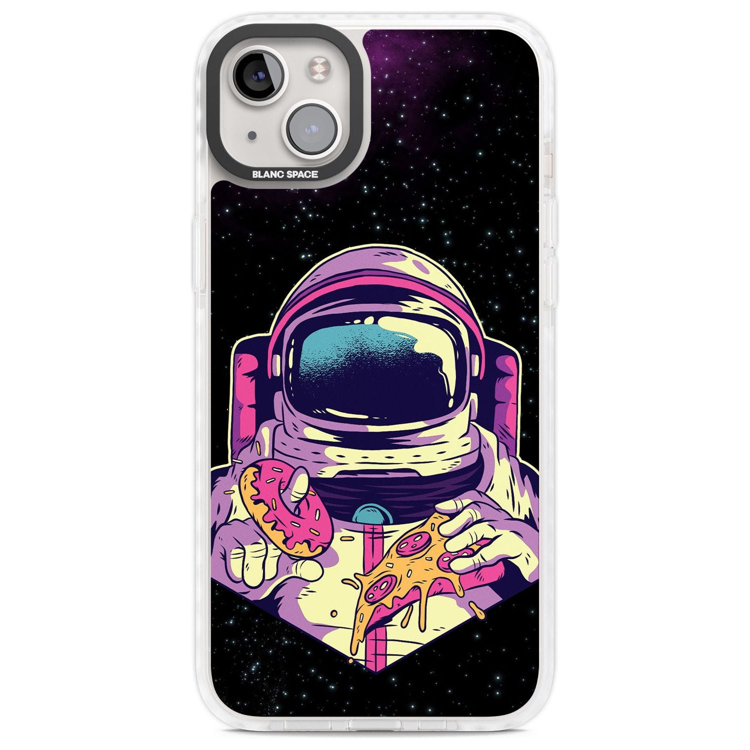 Astro Cheat Meal Phone Case iPhone 14 Plus / Impact Case Blanc Space
