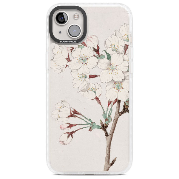 Vintage Japanese White Blossoms
