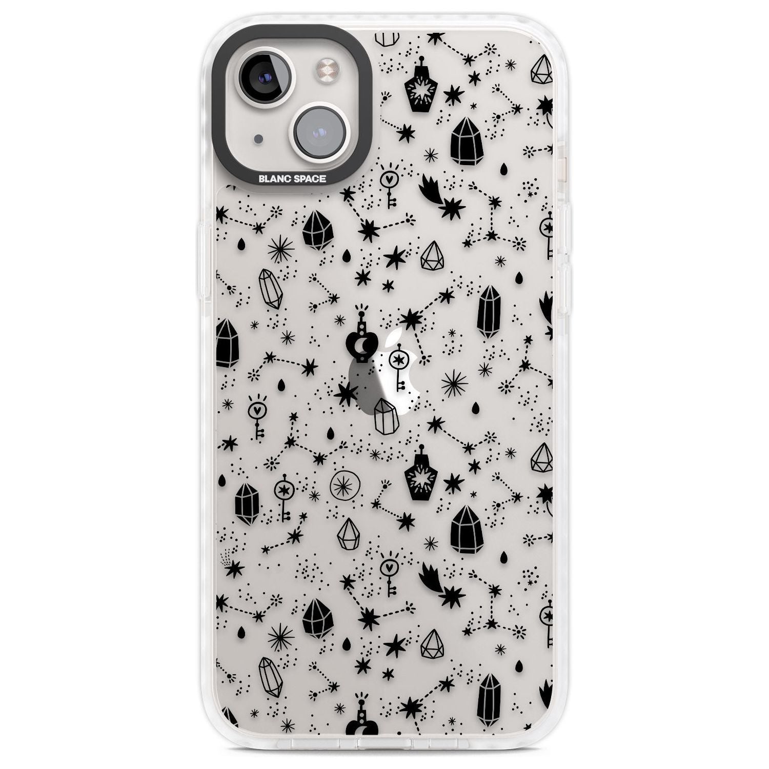 Black Magic Phone Case iPhone 14 Plus / Impact Case Blanc Space