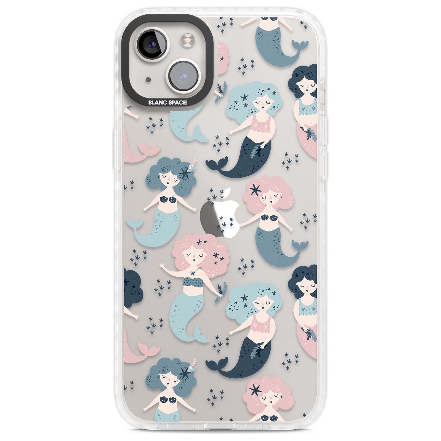 Mermaid Vibes Phone Case iPhone 14 Plus / Impact Case Blanc Space