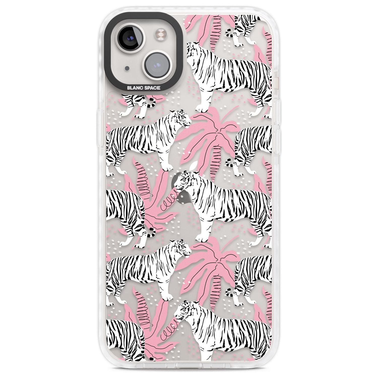 Pink & White Tropical Tigers