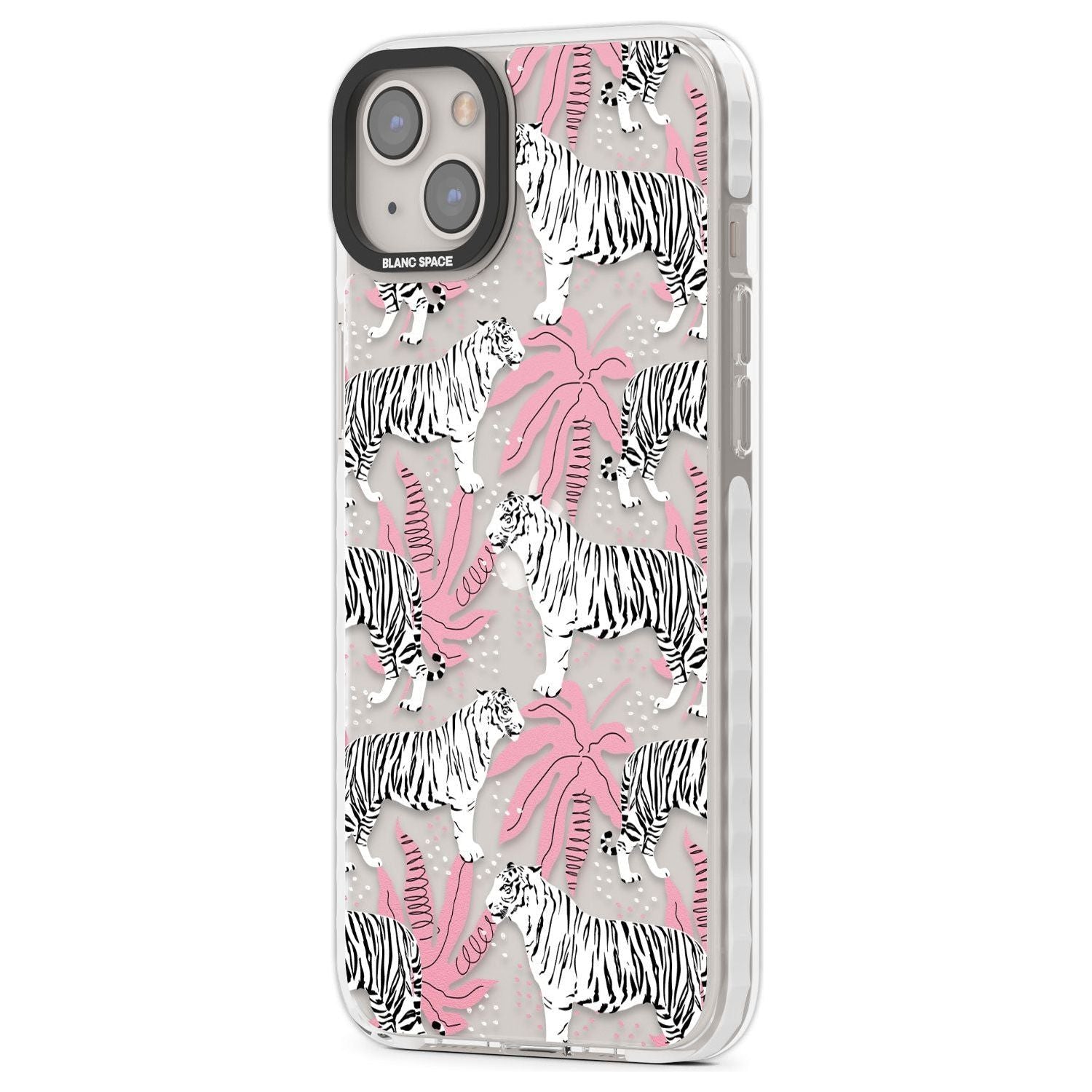 Pink & White Tropical Tigers