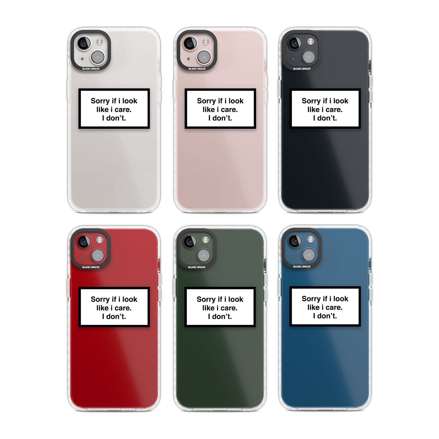 Sorry If I Look Like I Care