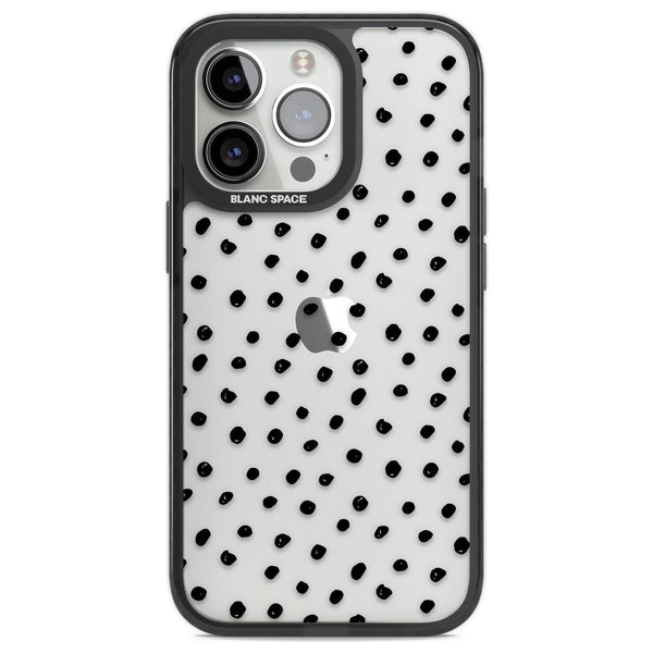Messy Black Dot Pattern