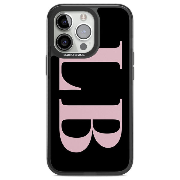 Personalised Pink & Black Letters