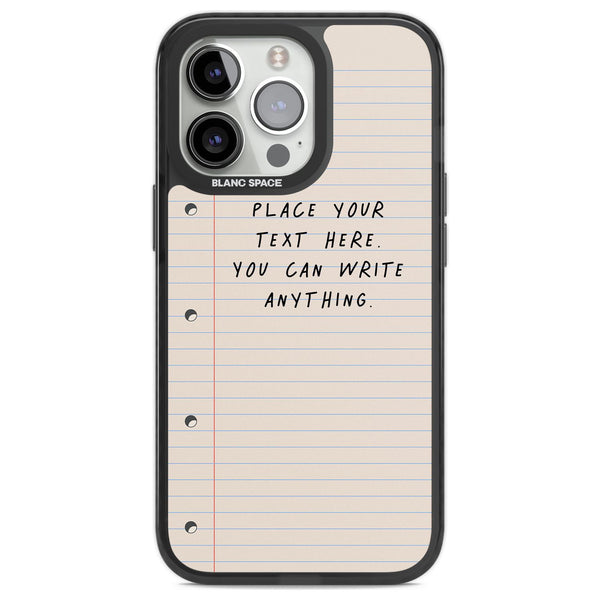 Personalised Lined Paper