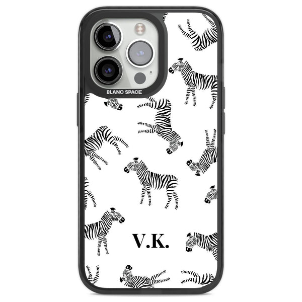 Personalised Monochrome Zebra