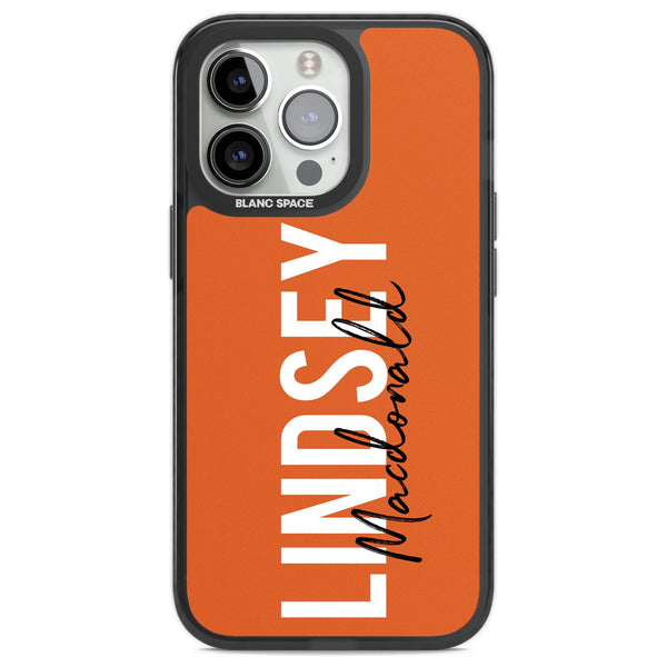 Personalised Bold Name: Orange