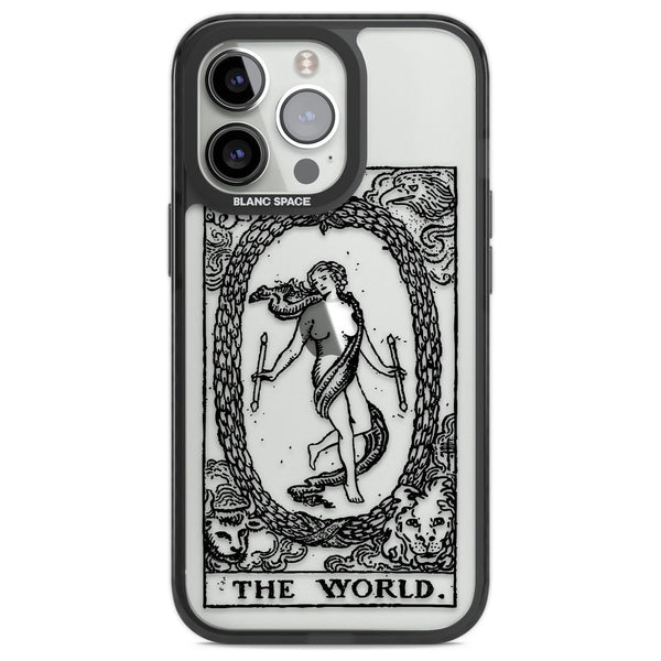 Personalised The World Tarot Card (Clear)