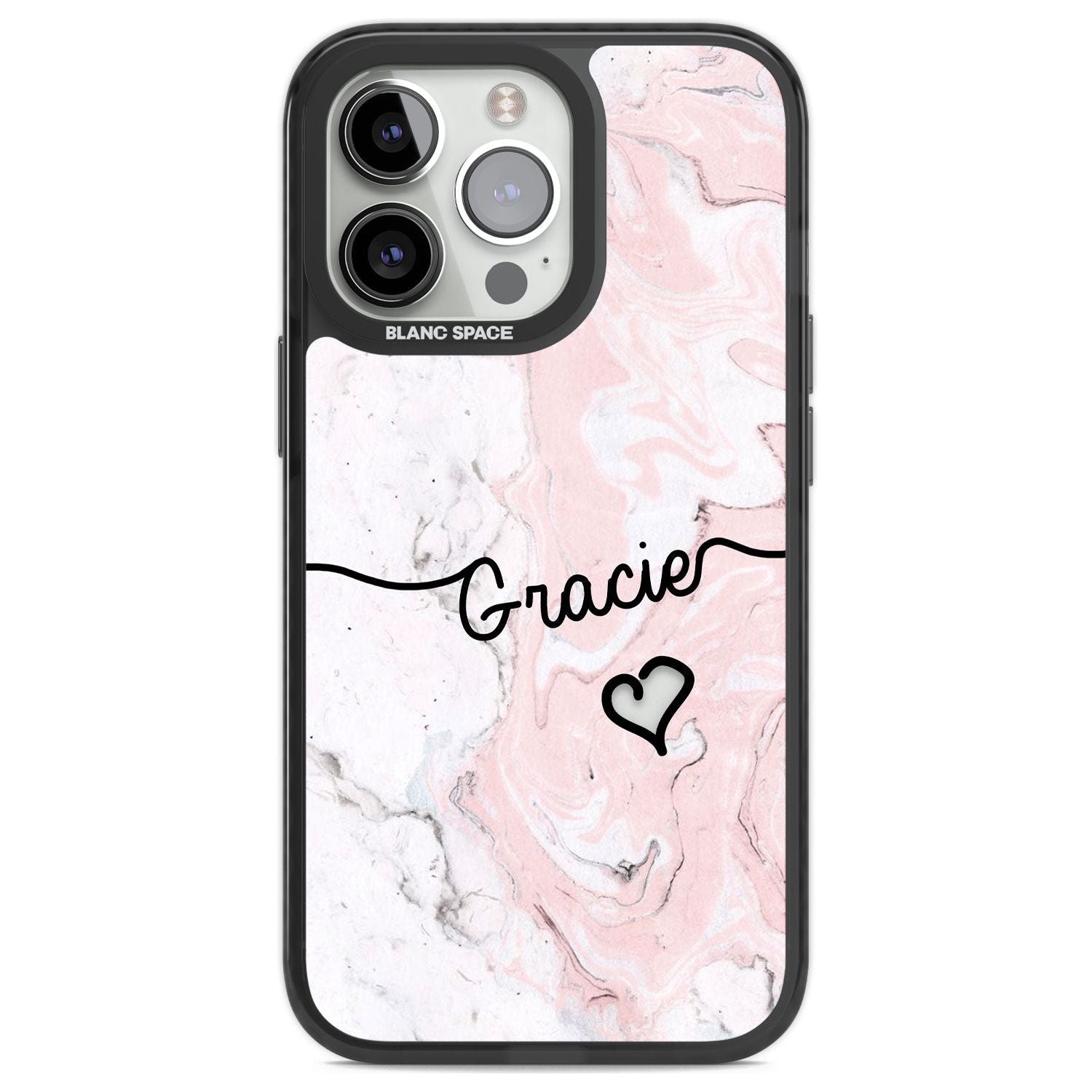 Personalised Pink Marble
