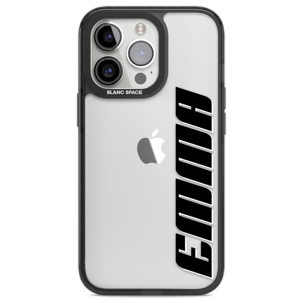 Personalised Vertical Bold Name