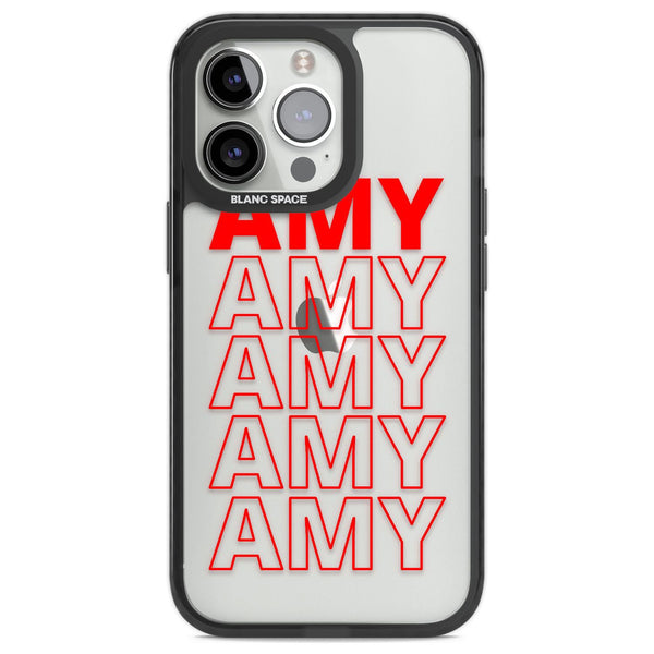 Personalised Bold Name Repeat