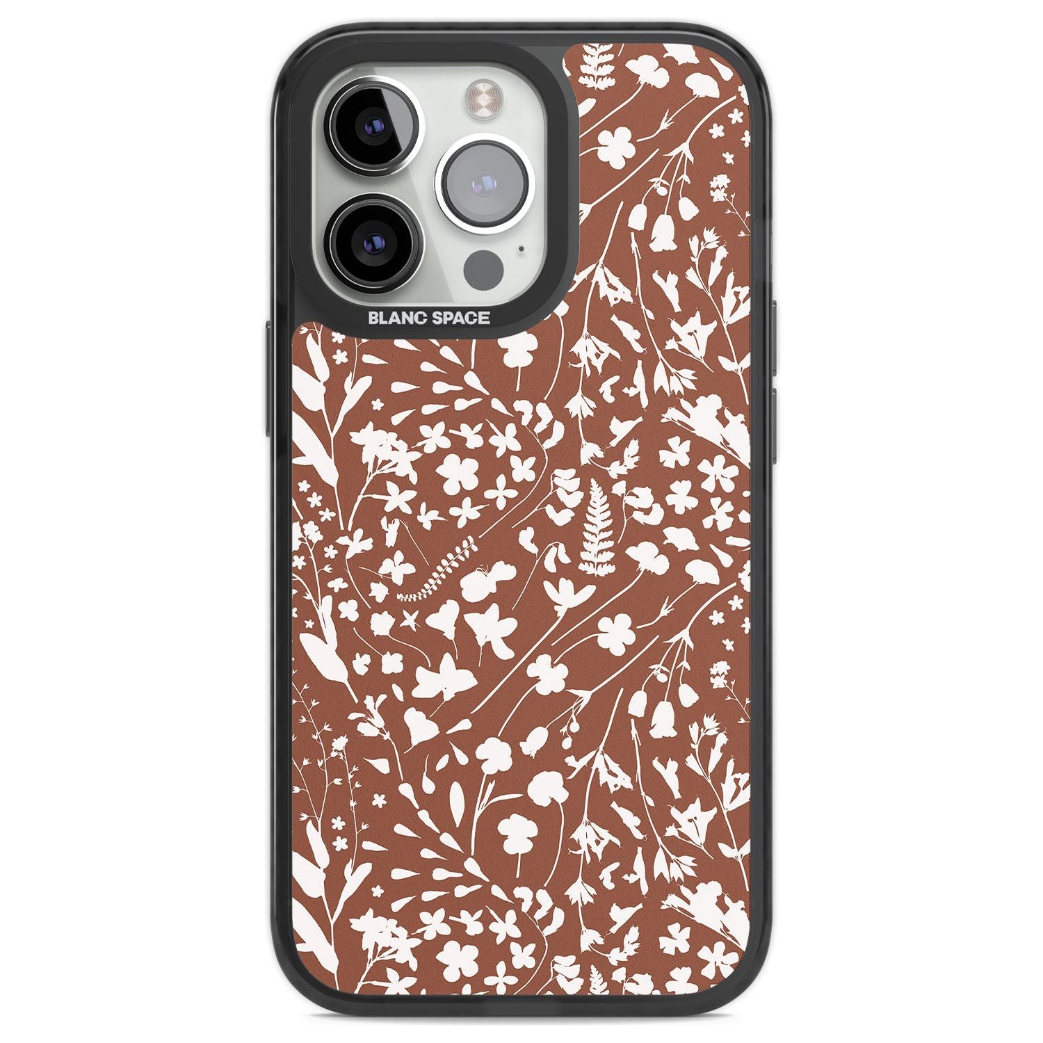 Wildflower Cluster On Terracotta