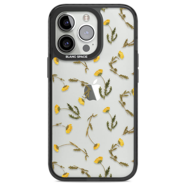 Long Stemmed Wildflowers - Dried Flower-Inspired Phone Case iPhone 13 Pro / Black Impact Case,iPhone 14 Pro / Black Impact Case,iPhone 15 Pro Max / Black Impact Case,iPhone 15 Pro / Black Impact Case Blanc Space