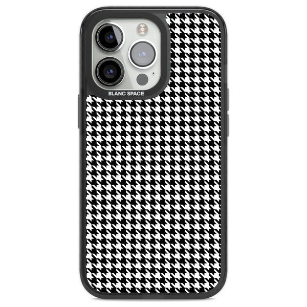 Black Houndstooth Pattern