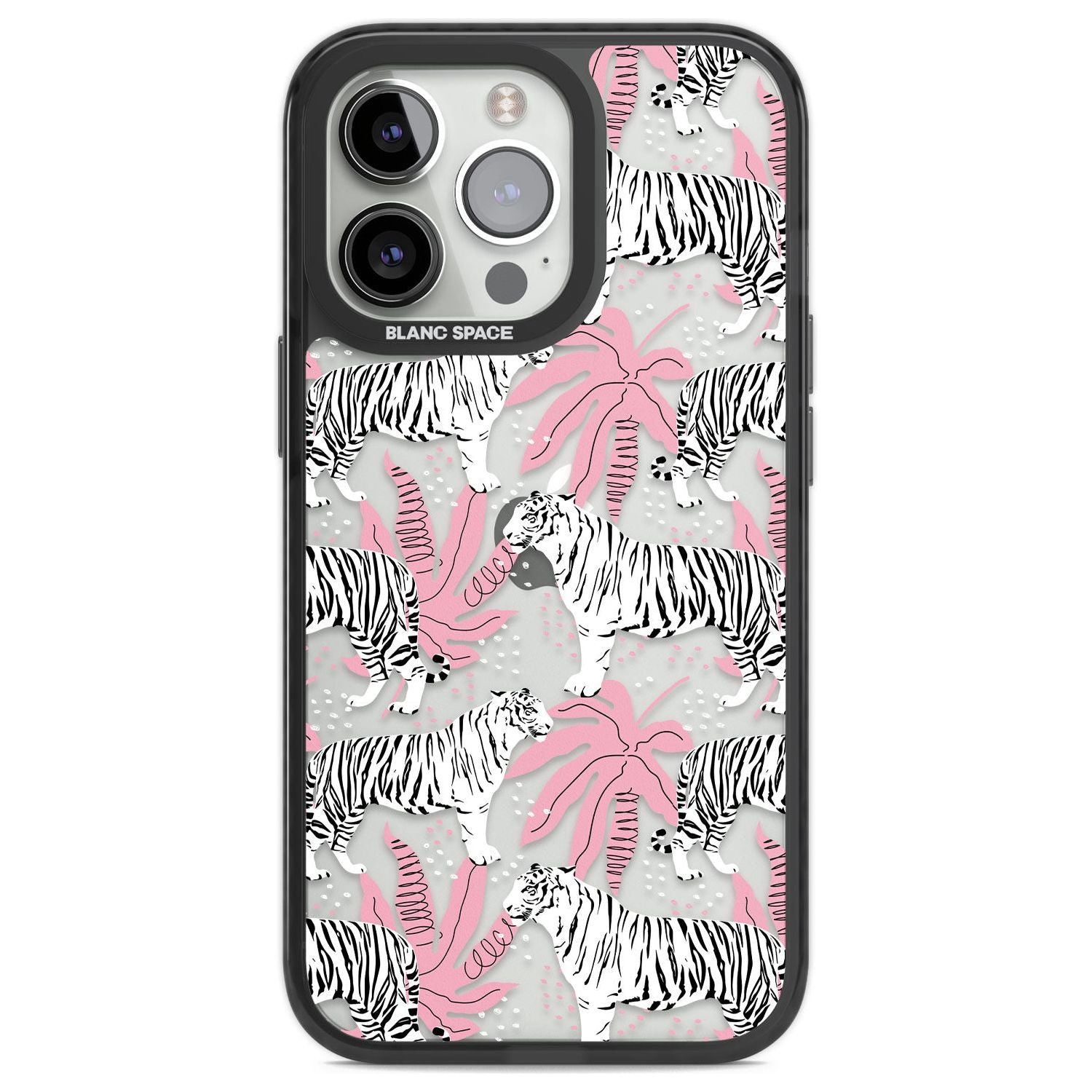 Pink & White Tropical Tigers