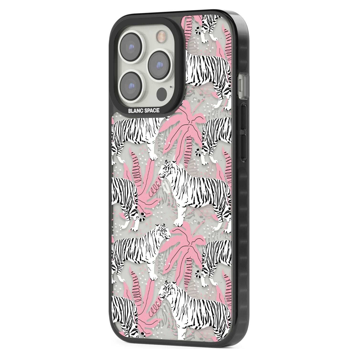 Pink & White Tropical Tigers