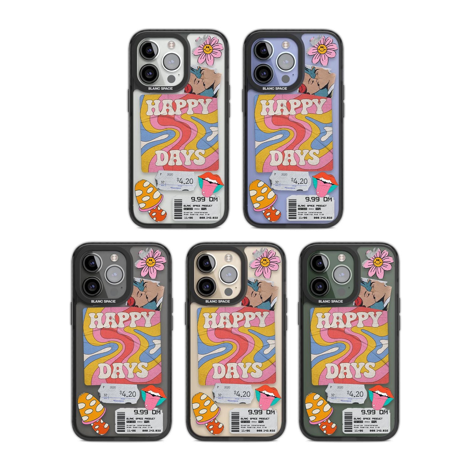 Electric Vibes Phone Case for iPhone 14 Pro