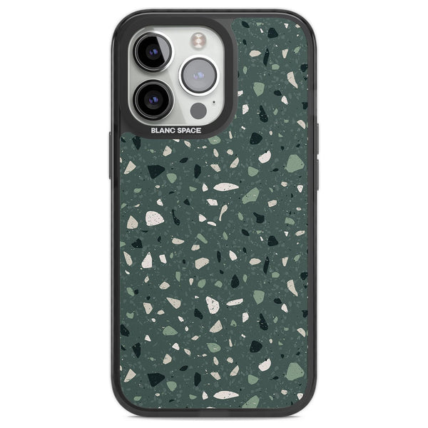 Green & Cream Terrazzo Pattern