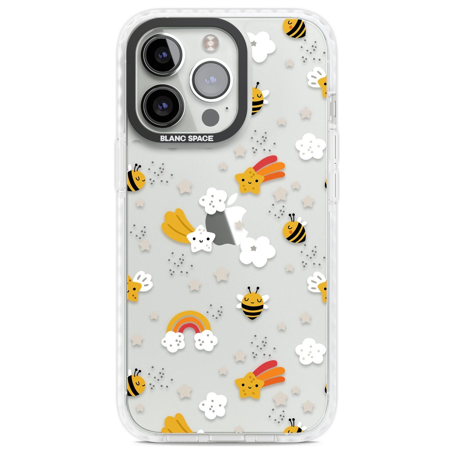 Busy Bee Phone Case iPhone 13 Pro / Impact Case,iPhone 14 Pro / Impact Case,iPhone 15 Pro Max / Impact Case,iPhone 15 Pro / Impact Case Blanc Space