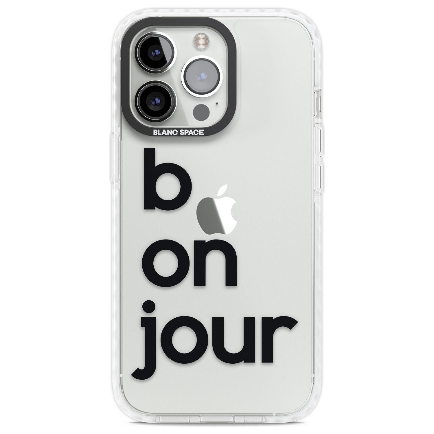 Bonjour Phone Case iPhone 13 Pro / Impact Case,iPhone 14 Pro / Impact Case,iPhone 15 Pro Max / Impact Case,iPhone 15 Pro / Impact Case Blanc Space
