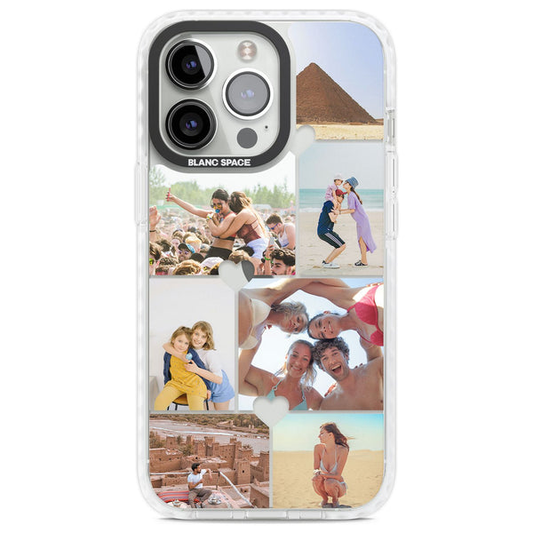 Personalised Heart Photo Grid