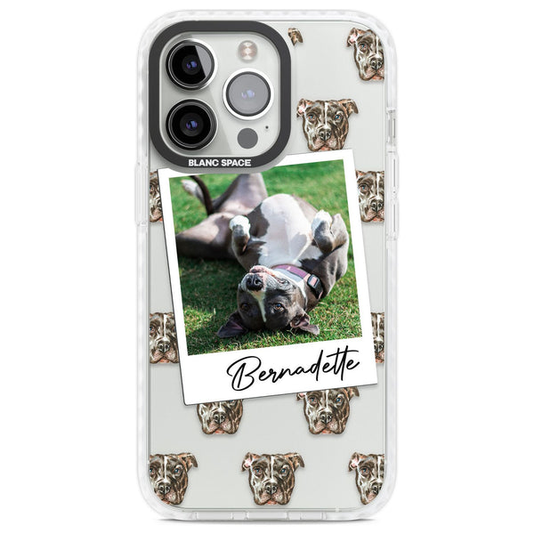 Personalised Staffordshire Bull Terrier Instant Camera Photo