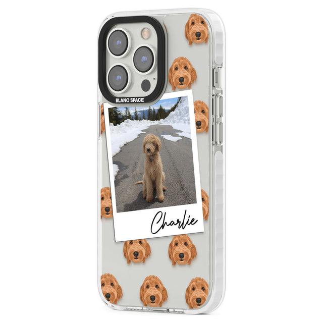 Personalised Personalised Golden Doodle - Dog PhotoPhone Case for iPhone 14 Pro