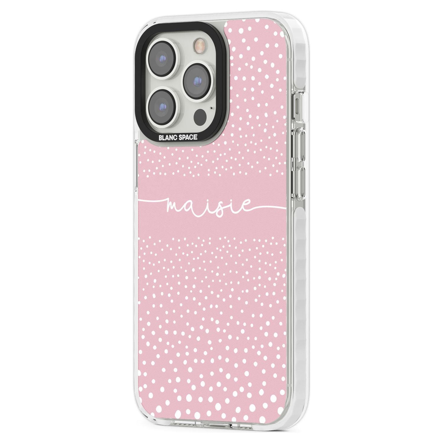 Personalised Pink Dots Custom Phone Case iPhone 15 Pro Max / Black Impact Case,iPhone 15 Plus / Black Impact Case,iPhone 15 Pro / Black Impact Case,iPhone 15 / Black Impact Case,iPhone 15 Pro Max / Impact Case,iPhone 15 Plus / Impact Case,iPhone 15 Pro / Impact Case,iPhone 15 / Impact Case,iPhone 15 Pro Max / Magsafe Black Impact Case,iPhone 15 Plus / Magsafe Black Impact Case,iPhone 15 Pro / Magsafe Black Impact Case,iPhone 15 / Magsafe Black Impact Case,iPhone 14 Pro Max / Black Impact Case,iPhone 14 Plus